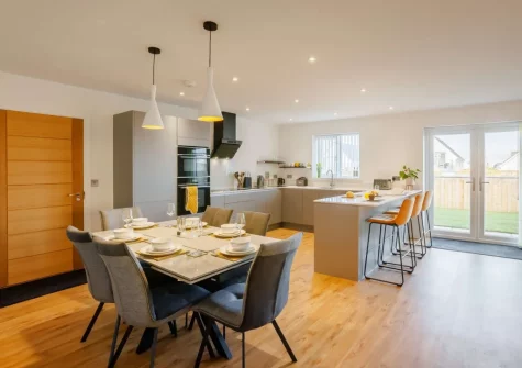 The dining area at Atlanta Number 5, Westward Ho!