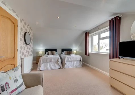 Bedroom #3 at Atlantic Breeze, Tregolds