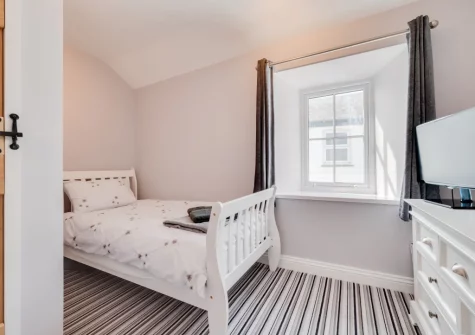 Bedroom #2 at Atlantic Cottage, Porthleven