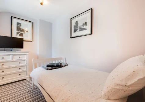 Bedroom #3 at Atlantic Cottage, Porthleven