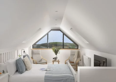 Bedroom #4 at Atlantic Point, Porthleven