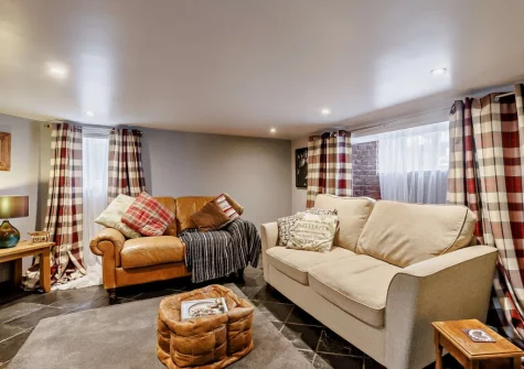 The snug at Atlantic Vibes, Westward Ho!