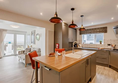 The kitchen at Atlantic Vibes, Westward Ho!