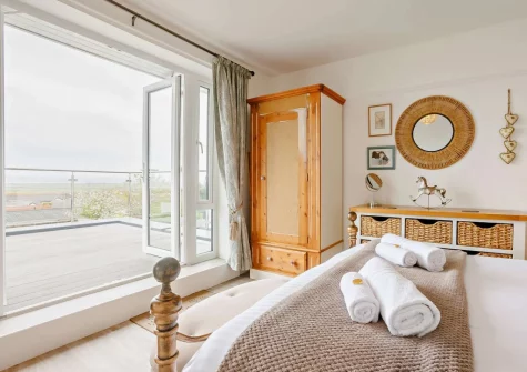 Bedroom #2 at Atlantic Vibes, Westward Ho!