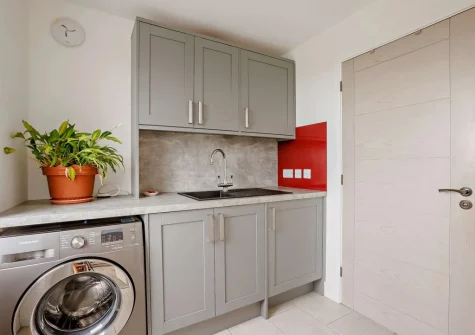 The utility room at Atlantic Vibes, Westward Ho!