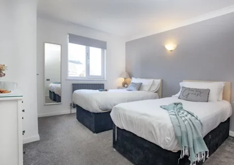 Bedroom #2 at Atlantic View, Penzance