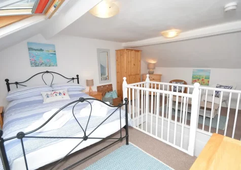 Bedroom #1 at Aunties Cottage, Appledore