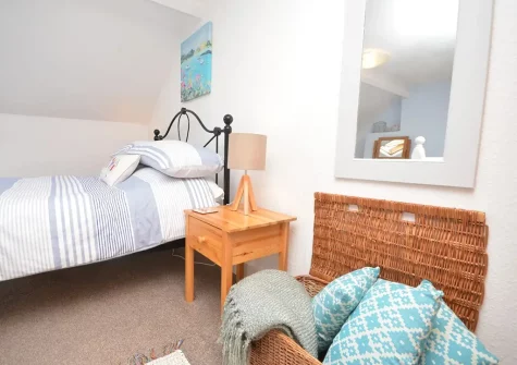Bedroom #1 at Aunties Cottage, Appledore