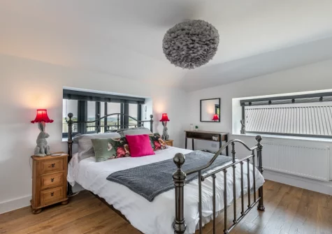 Bedroom #1 at Austen Cottage, Swanmoor Grange, Harracott