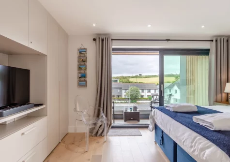 Bedroom #1 at Avalon, Harlyn