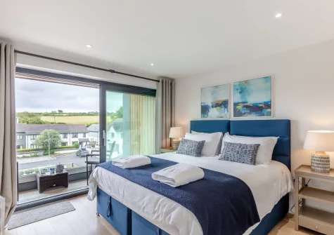 Bedroom #1 at Avalon, Harlyn