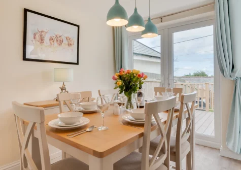 The dining room at Avondale, Crackington