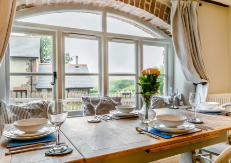 The dining area at Azalea Barn, Lee