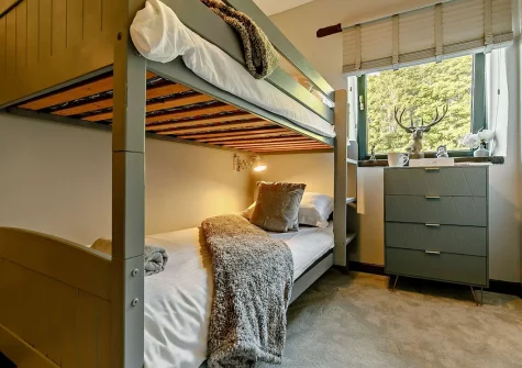 Bedroom #3 at Badgers At Langoose, Lanhydrock