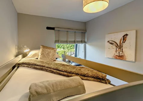 Bedroom #3 at Badgers At Langoose, Lanhydrock