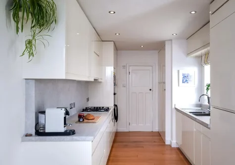 The kitchen at Bag End, Bude