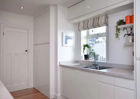 The kitchen at Bag End, Bude