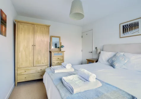 Bedroom #1 at Bamboo, Croyde