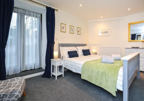 Bedroom #1 at Banjo Cottage, Looe