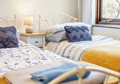 Bedroom #2 at Banjo Cottage, Looe