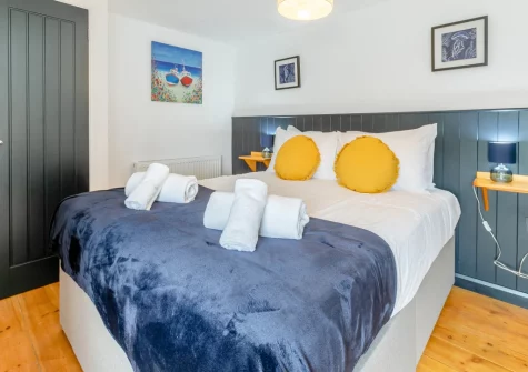 Bedroom #2 at Barachy, Coverack