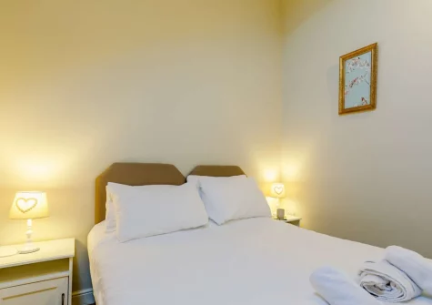 Bedroom #2 at Barley Mow Cottage, North Nethercleave Farm, Umberleigh