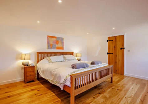 Bedroom #2 at Barn at East Hele, Kings Nympton