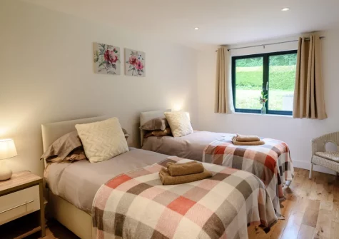 Bedroom #2 at Barn at Little Greenslade, Sampford Courteney