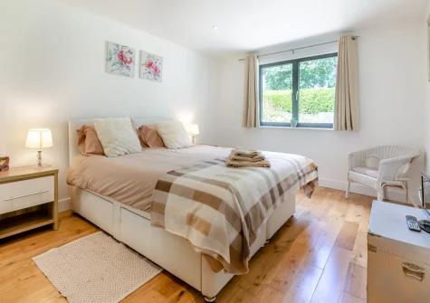 Bedroom #2 at Barn at Little Greenslade, Sampford Courteney