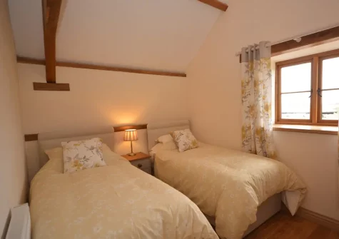 Bedroom #3 at Barn View Hill Farm, Uplowman