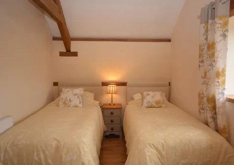 Bedroom #3 at Barn View Hill Farm, Uplowman