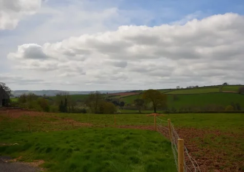Enjoy far reaching countryside views when you stay at Barn View Hill Farm, Uplowman