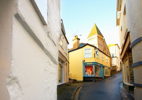 The charming streets of Fowey