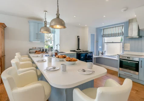 The kitchen at Bars House, Trebetherick