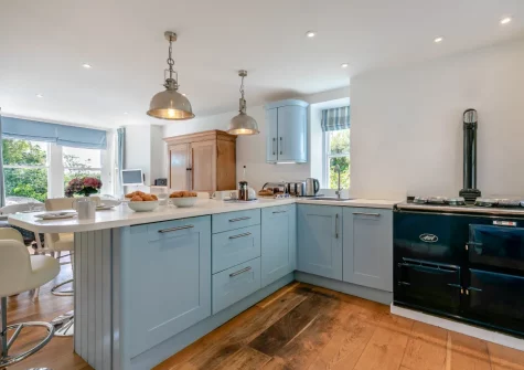 The kitchen at Bars House, Trebetherick