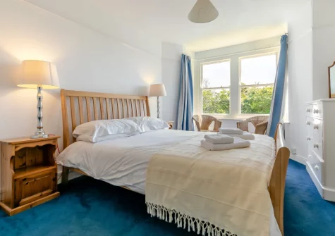 Bedroom #2 at Bars House, Trebetherick