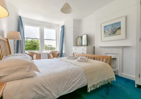 Bedroom #2 at Bars House, Trebetherick