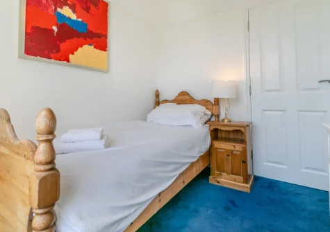 Bedroom #5 at Bars House, Trebetherick