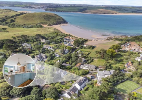 Bars House is perfectly located, Daymer Bay is known for its tranquil sandy beach & clear waters