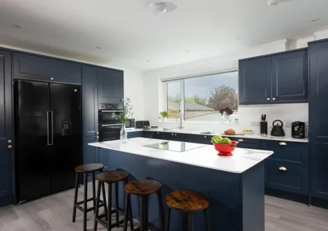 The kitchen at Bassett Cove, St Ives
