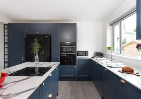 The kitchen at Bassett Cove, St Ives