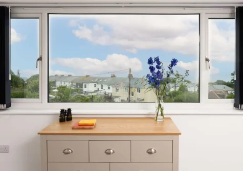 Bedroom #1 at Bassett Cove, St Ives