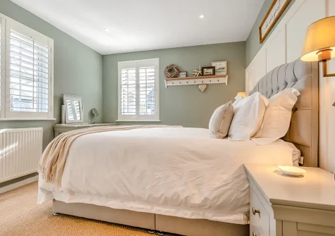 Bedroom #1 at Baxters Cottage, Padstow