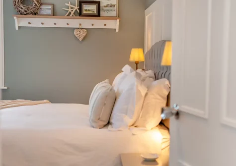 Bedroom #1 at Baxters Cottage, Padstow