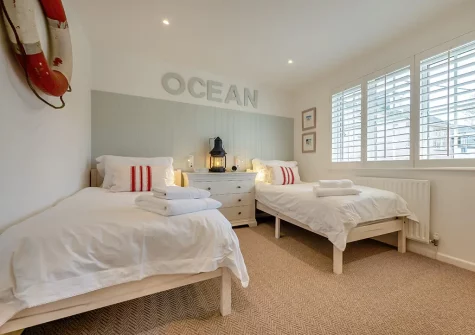 Bedroom #2 at Baxters Cottage, Padstow