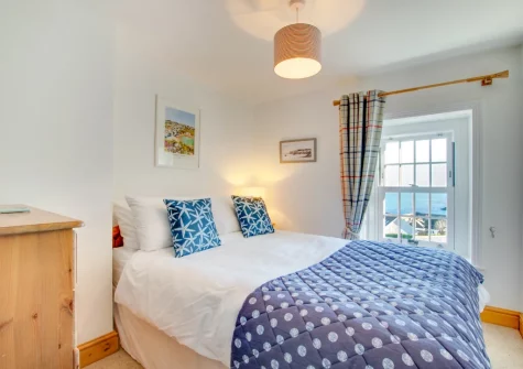 Bedroom #2 at Bay Cottage, Gorran Haven