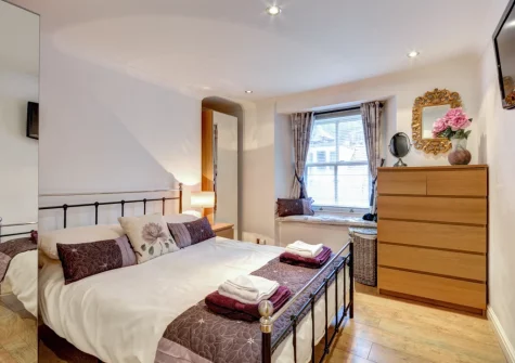 Bedroom #1 at Bay House, Looe