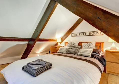 Bedroom #2 at Bay House, Looe