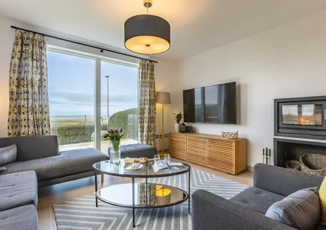 The living area at Bay Ridge, Appledore