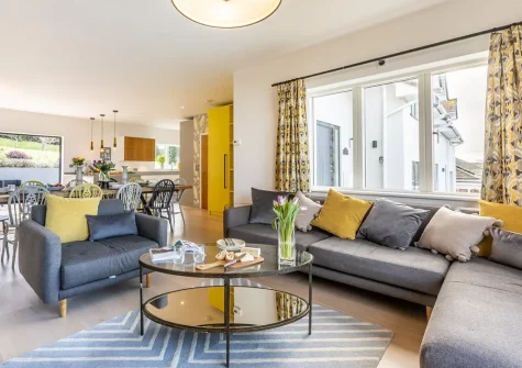 The living area at Bay Ridge, Appledore